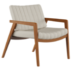 Poltrona Uxuá Areia - Tebarrot