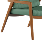 Poltrona Uxuá Verde Sage - Tebarrot