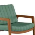 Poltrona Uxuá Verde Sage - Tebarrot