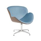 Poltrona Vancouver 01 Lugar Base Giratória Azul Bb