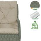 Poltrona Varanda Área Externa Jardim Alumínio Fibra Sintética