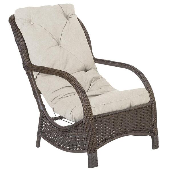 Poltrona Varanda Área Externa Jardim Alumínio Fibra Sintética