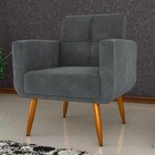 Poltrona Veludo 69cm Havanna Matrix