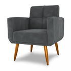 Poltrona Veludo 69cm Havanna Matrix