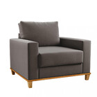 Poltrona Veludo 82cm Viena Viero