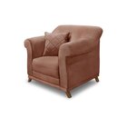 Poltrona Veludo Arras  Cobre