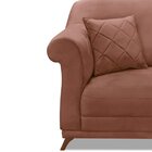 Poltrona Veludo Arras  Cobre