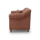 Poltrona Veludo Arras  Cobre