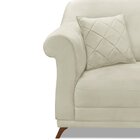 Poltrona Veludo Arras Bege