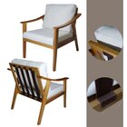 Poltrona Veneza Em Verniz Detalhes Com Tiras De Corino Com Al