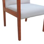 Poltrona Veneza Estrutura Em Madeira Maciça Assento E Encosto