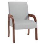 Poltrona Veneza Seda/linho Gelo - Viero Móveis