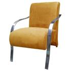 Poltrona Venus 1 Lugar Braço Aluminio