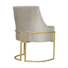 Poltrona Vick Requinte Suede Cores - Ds Estofados - Bege