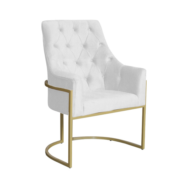 Poltrona Vick Requinte Suede Cores - Ds Estofados - Branco