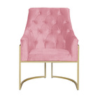 Poltrona Vick Requinte Suede Cores - Ds Estofados - Rosa