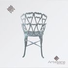 Poltrona Viena Alumínio Fundido Jardim Varanda Piscina Área G