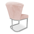 Poltrona Vitória Veludo Matelassê Base Metálica Industrial Pr