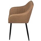 Poltrona Volga Caramelo Com Braço - Or Design