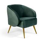 Poltrona Wind Com Pé Palito Verde