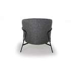 Poltrona Xico Linho Cinza