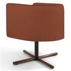 Poltrona Xis Madeira Betina B-235 Linho Laranja