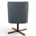 Poltrona Xis Madeira Pérsia B-317 Suede Cinza