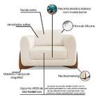 Poltrona Yves Linho Natural