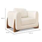 Poltrona Yves Linho Natural