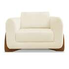 Poltrona Yves Linho Pérola