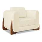 Poltrona Yves Linho Pérola