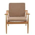 Poltrona Zilda Linho Bege