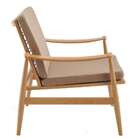 Poltrona Zilda Linho Bege