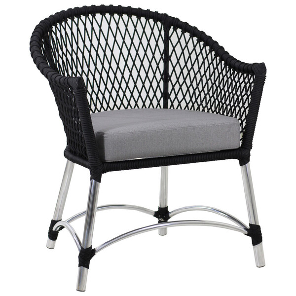 Poltronas Chile Em Corda Náutica Alumínio Trama Original