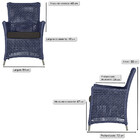 Poltronas Igapó Alumínio Micro Pintura Fendi Corda Náutica Es