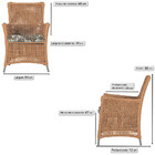 Poltronas Igapó Alumínio Micro Pintura Fendi Corda Náutica Es