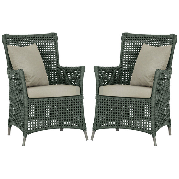 Poltronas Igapó Alumínio Micro Pintura Fendi Corda Náutica Es