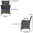 Poltronas Igapó Alumínio Micro Pintura Fendi Corda Náutica Es