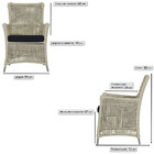 Poltronas Igapó Alumínio Micro Pintura Fendi Corda Náutica Es