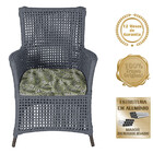 Poltronas Igapó Alumínio Micro Pintura Marrom Corda Náutica E