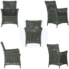 Poltronas Igapó Alumínio Micro Pintura Marrom Corda Náutica E