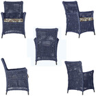 Poltronas Igapó Alumínio Micro Pintura Preta Corda Náutica Es