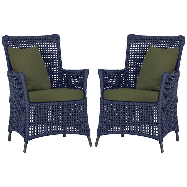 Poltronas Igapó Alumínio Micro Pintura Preta Corda Náutica Es