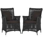 Poltronas Igapó Alumínio Micro Pintura Preta Corda Náutica Es