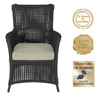 Poltronas Igapó Alumínio Micro Pintura Preta Corda Náutica Es