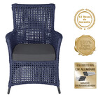 Poltronas Igapó Alumínio Micro Pintura Preta Corda Náutica Es