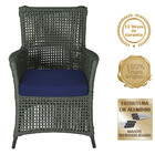 Poltronas Igapó Alumínio Micro Pintura Preta Corda Náutica Es