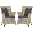 Poltronas Igapó Alumínio Micro Pintura Preta Corda Náutica Es