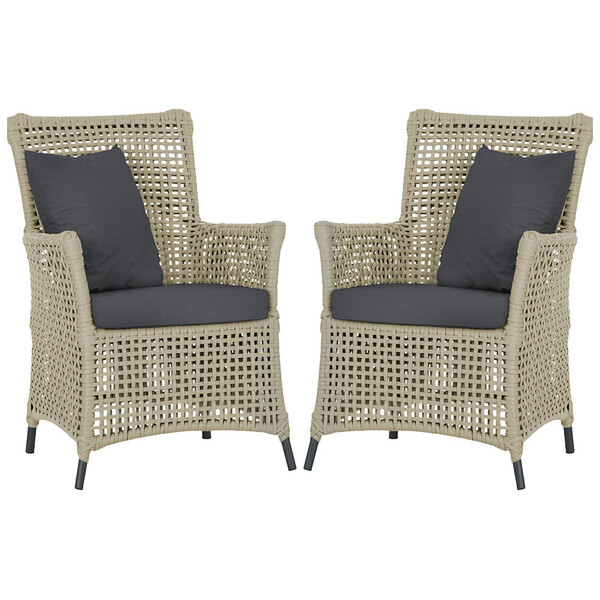 Poltronas Igapó Alumínio Micro Pintura Preta Corda Náutica Es