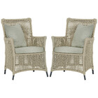 Poltronas Igapó Alumínio Micro Pintura Preta Corda Náutica Es